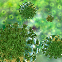 Coronavirus - 3D Render
