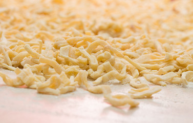 Hand made noodles