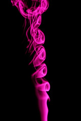 pink smoke
