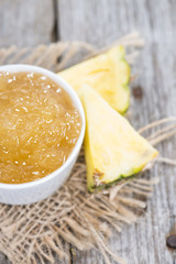 Small bowl with Pineapple Jam
