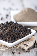 Portion of Black Pepper