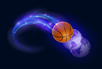 Basketball comet © pikolorante