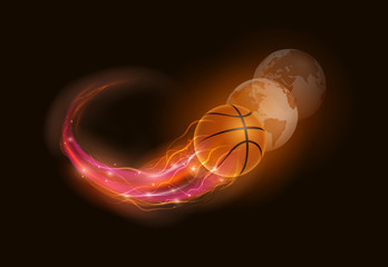Basketball comet © pikolorante