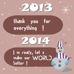 Past and New Year wishes