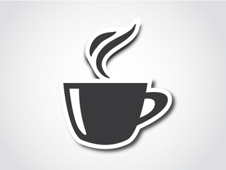 Coffee cup symbol