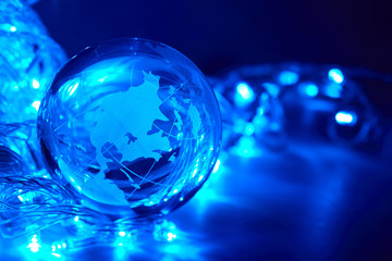 glass globe