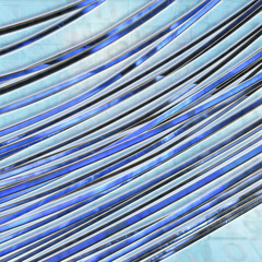 Fiber optic cables - 3D Rendering
