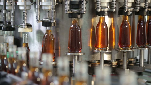 complete bottle of cognac