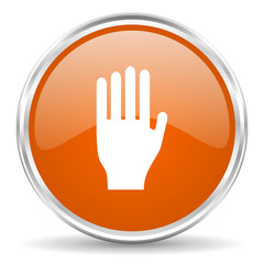 Obraz premium stop icon