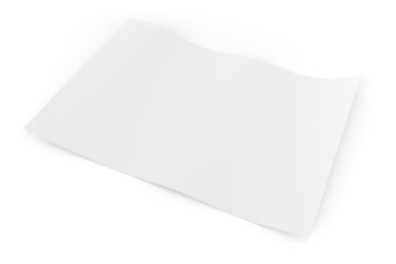 Crumpled Sheet - Isolated