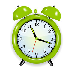 Alarm clock green