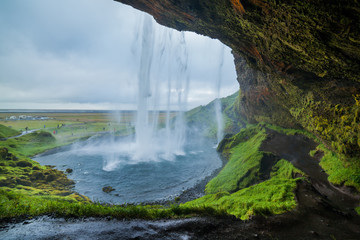 icelandic waterfall