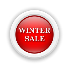 Winter sale icon