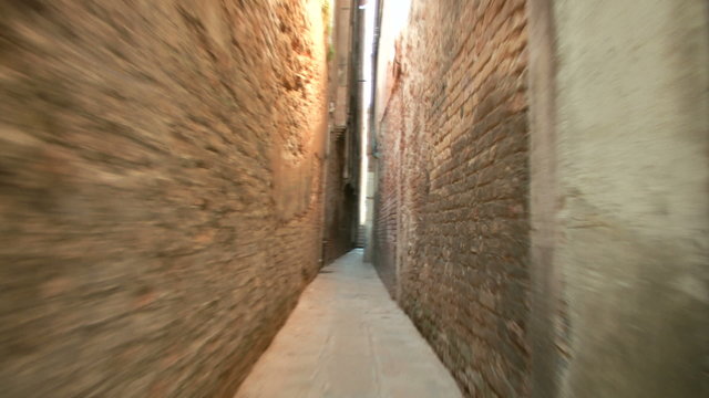 A calle in the area of the Cannaregio Sestiere, Venice (Italy)