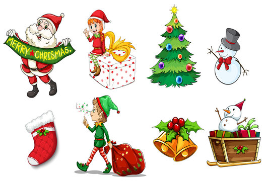 Designs showing the spirit of christmas