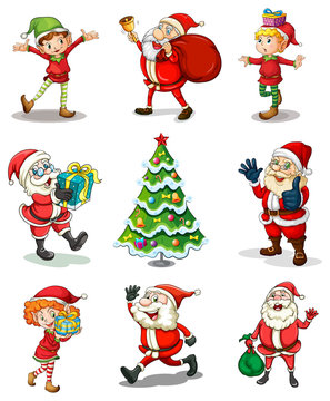 Different christmas templates