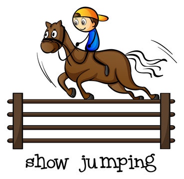 A show jumping