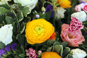 persian buttercup in Bouquet