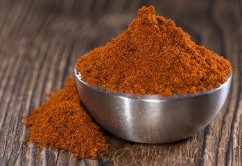 Bowl with Paprika Powder