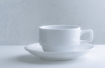 white coffee cup