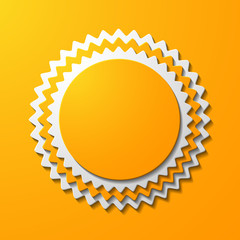 summer sun icon