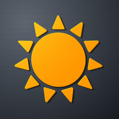 summer sun icon