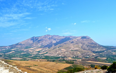 View from the hill of Segesta - Trapani, Sicily