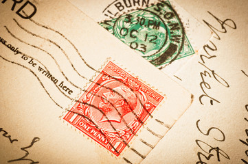 Vintage stamps from 1903 onwards