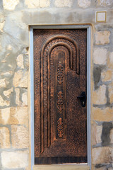 Old  metal  door. Jerusalem