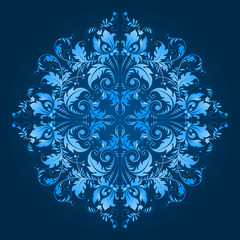 Elegant background with lace ornament