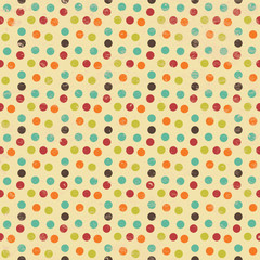 Seamless Geometric Circles Background