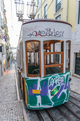 Classic tram of Lisbon, Portugal