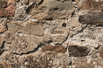 Antique  brick wall