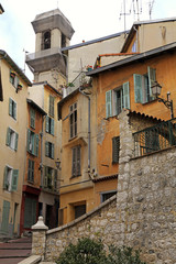 Fototapeta na wymiar Old town of Nice, Cote d'Azur, France