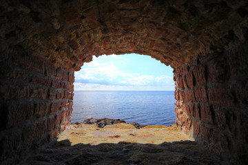 Fort Christiansoe island Bornholm Denmark