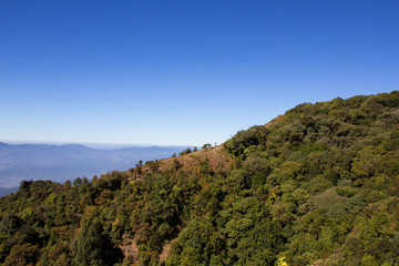 Blue sky Scenic Landscape Appalachian Mountains