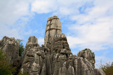 Fototapeta na wymiar Shi Lin Stone Forest Park Narodowy. Yunnan. Chiny.