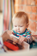 Little Boy Playing