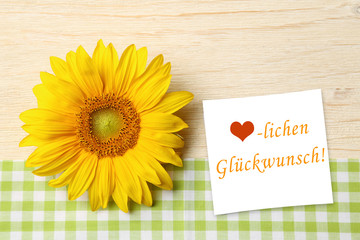 Herzlichen Glückwunsch