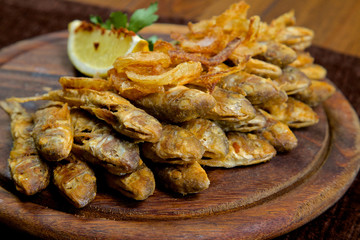 Food in the restaurant