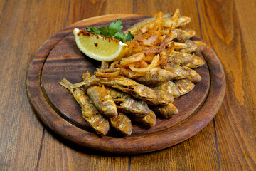 Food in the restaurant