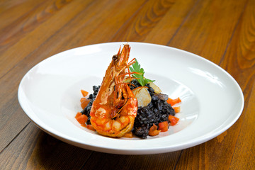 Food in the restaurant