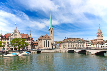 Zurich in summer