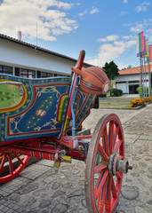 Bulgaria wood cart