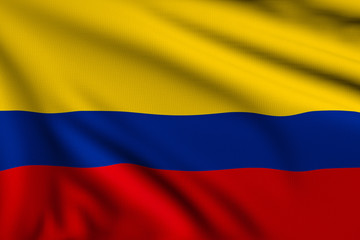 Fototapeta premium Flag of Colombia