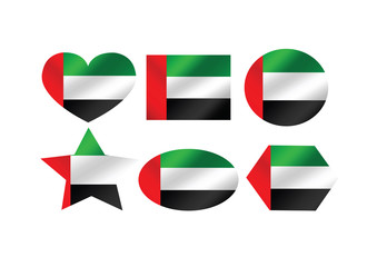 the United Arab Emirates flag themes