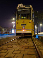 Tram in Budapest, Hungary