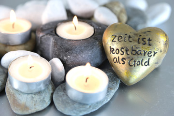 goldfarbenes Herz