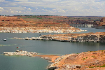 Naklejka premium lake powell, Arizona-Utah
