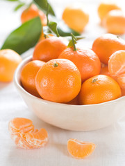 Fresh tangerines